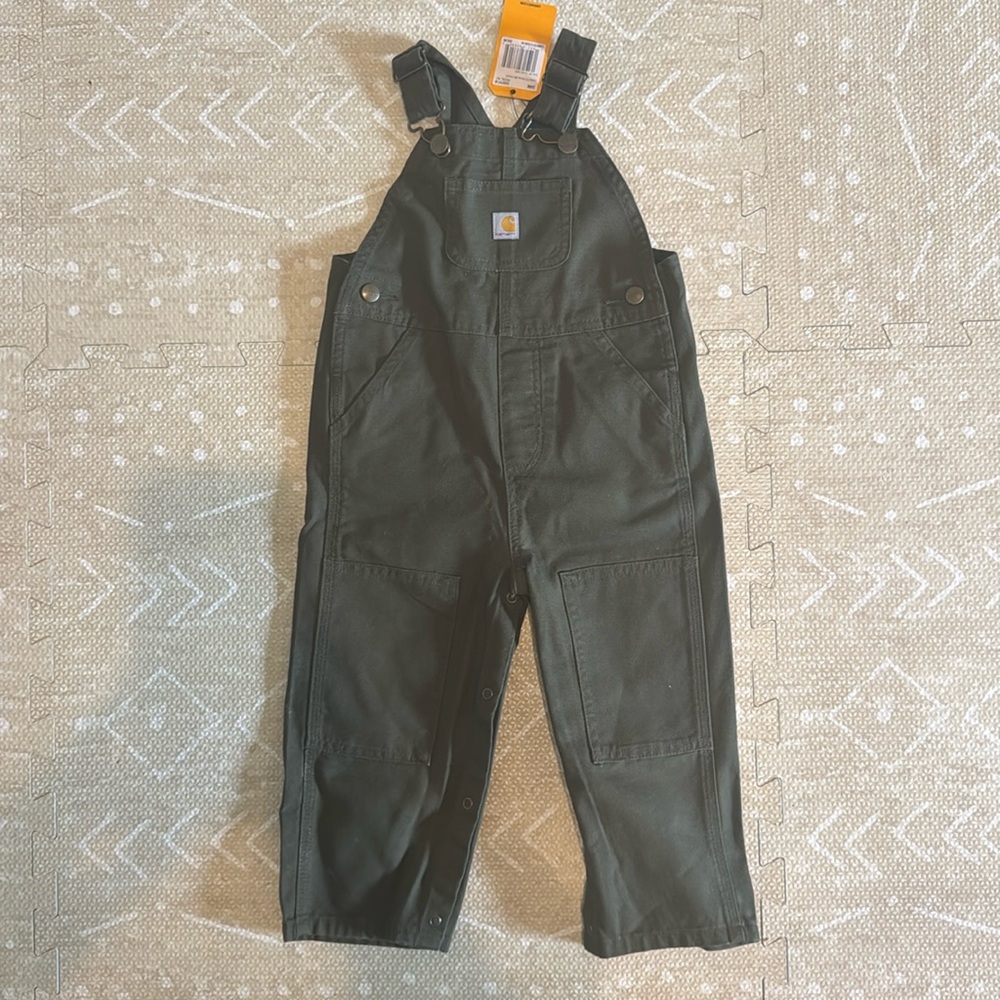 Carhartt Overalls Olive 24M NWT